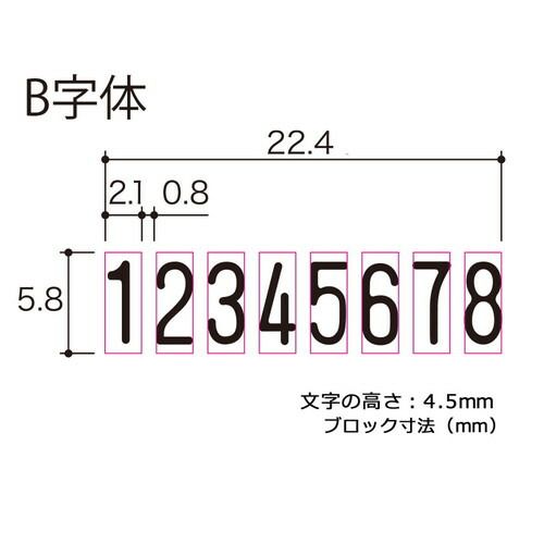 B字体
