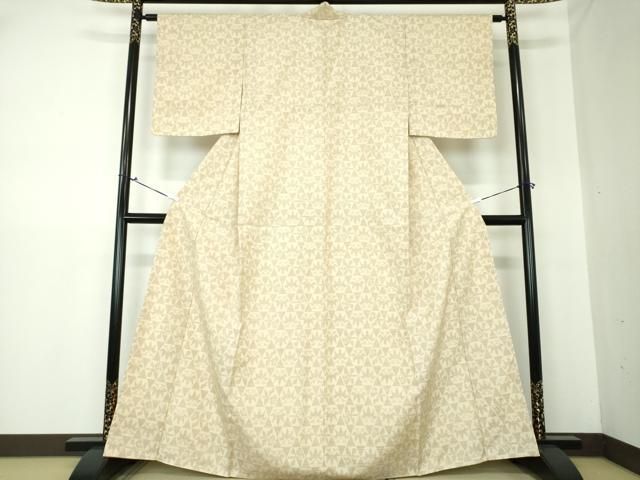 平和屋着物○結城紬 100亀甲 笹文 正絹 逸品 DAAS3065ps - メルカリ 