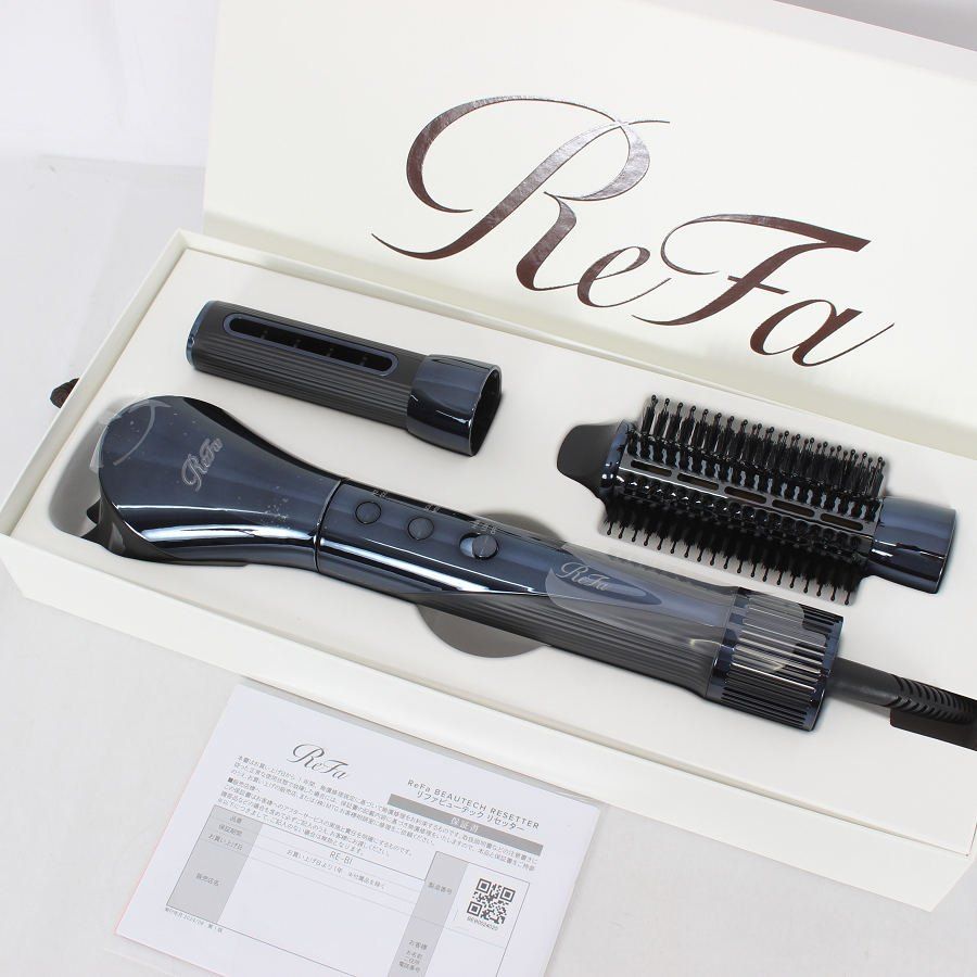 MTG ReFa BEAUTECH RESETTER RE-BI-03A ブラック ヘアドライヤー リファビューテック リセッター 本体