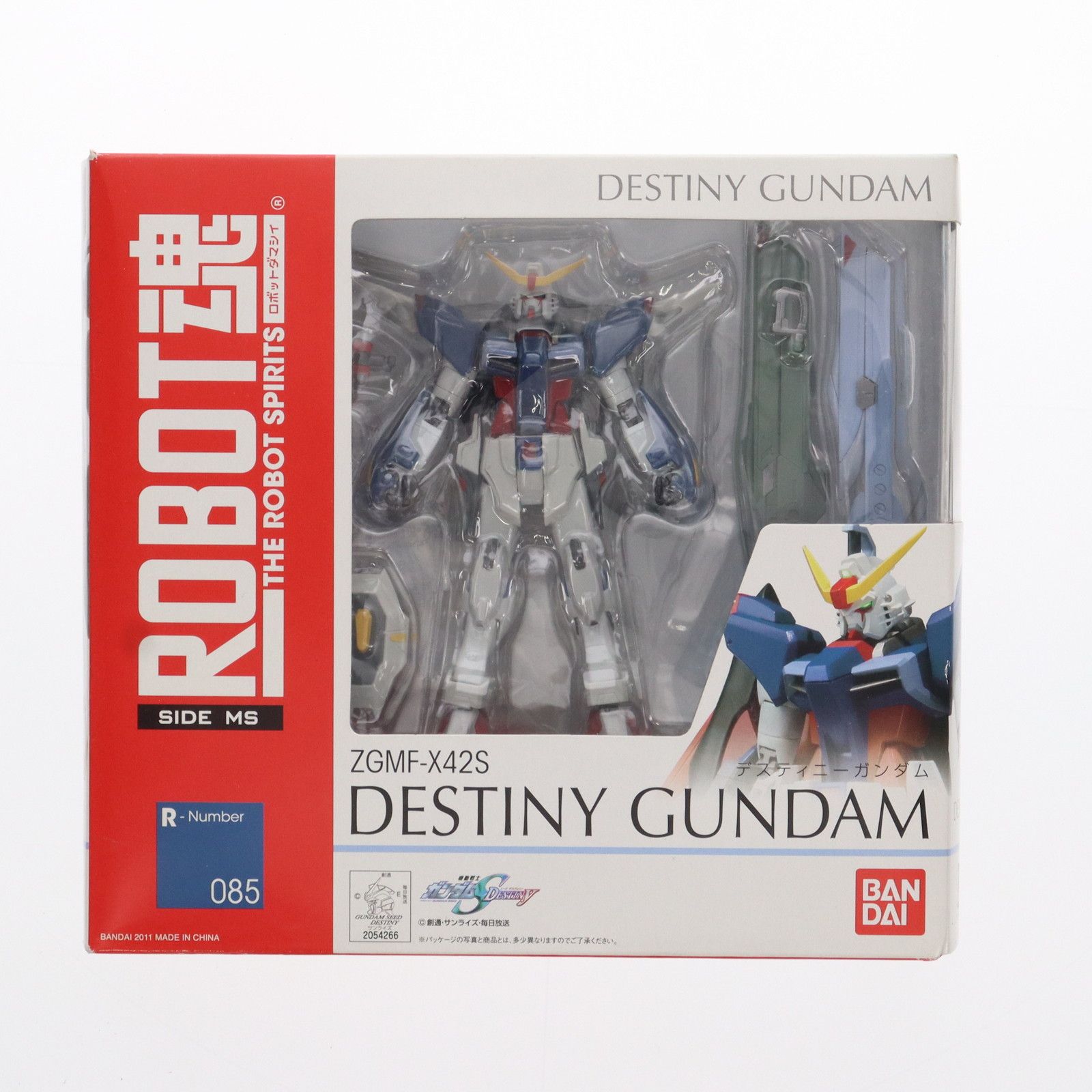 ROBOT魂(SIDE MS) デスティニーガンダム 機動戦士ガンダムSEED DESTINY(シード デスティニー) 完成品 可動フィギュア バンダイ