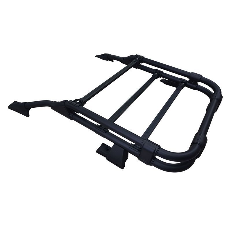 トヨタ RAV4 50系 MXAA52 MXAA54 AXAH52 AXAH54 PHV AXAP54 TRDルック ルーフラック ルーフバスケット ルーフキャリア 組立式 アルミ製 耐荷重100kg ツヤ消しブラック キャンプ 取説付き BRIGHTFACE_UK