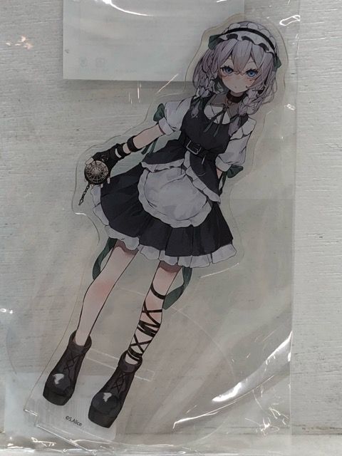 【新品未使用】東方Project ブックオフ セット 十六夜咲夜 東方project ブックオフコラボ 第二弾！ アクリルスタンド 十六