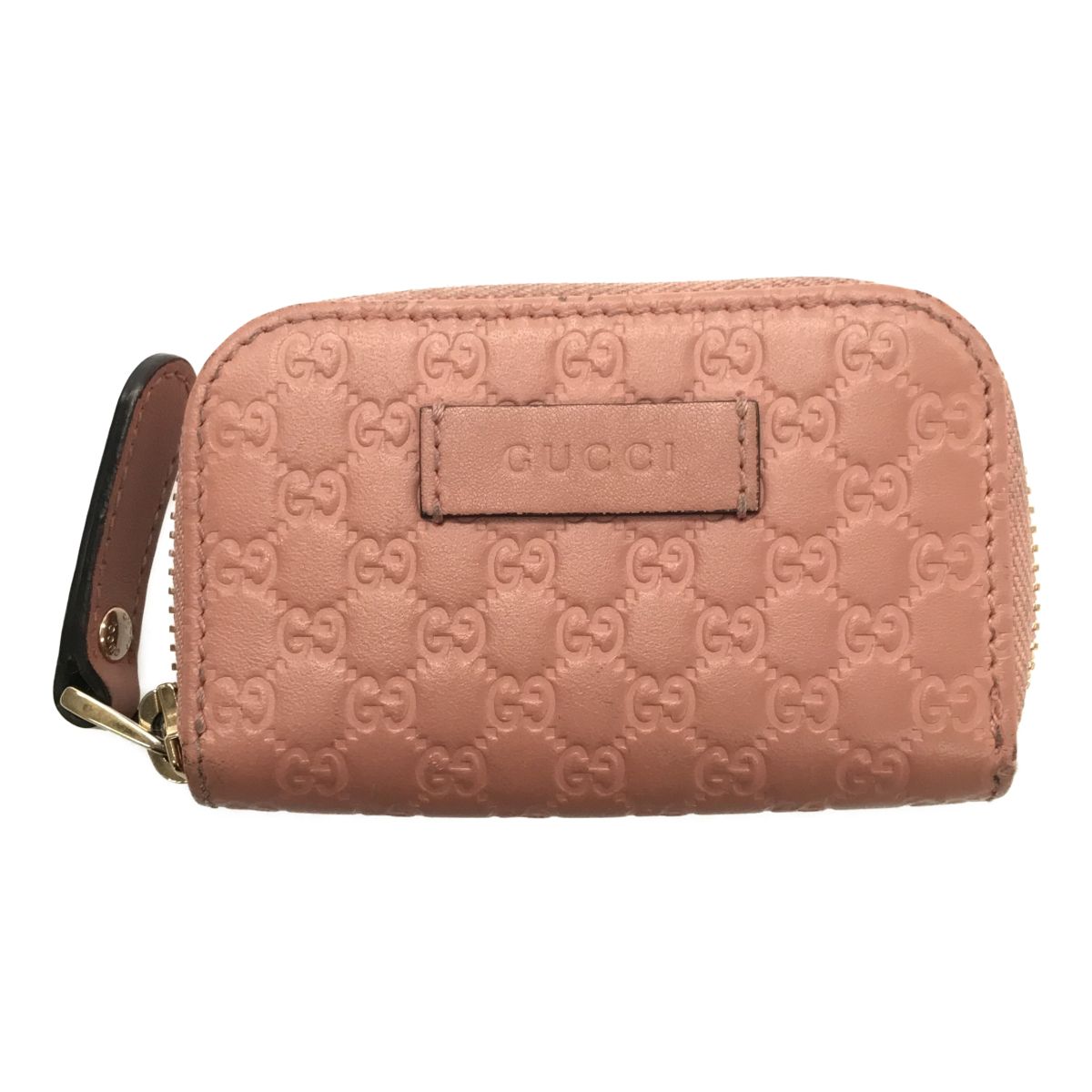 GUCCI コインケース マイクログッチシマ GG柄 449896 - コインケース 