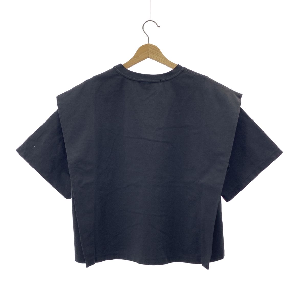 LOHEN / ローヘン | 2024SS | コットン混 デザイン カットソー | F  