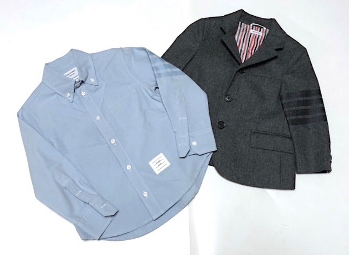 トムブラウン THOM BROWNE 【新品未使用品・タグ付き】子供用 キッズ 早い者勝ち！【極美品/セット品】THOM BROWNE トムブラウン