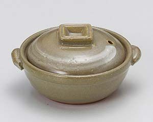 和食器 ス408 068 京風白刷毛目4号浅鍋