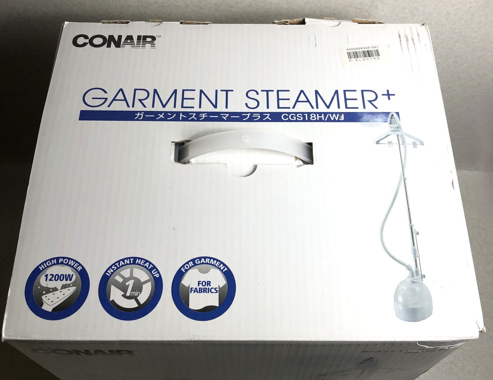 CONAIR ガーメントスチーマー CONAIR [9月中旬入荷]コンエアー ガーメントスチーマー 衣類