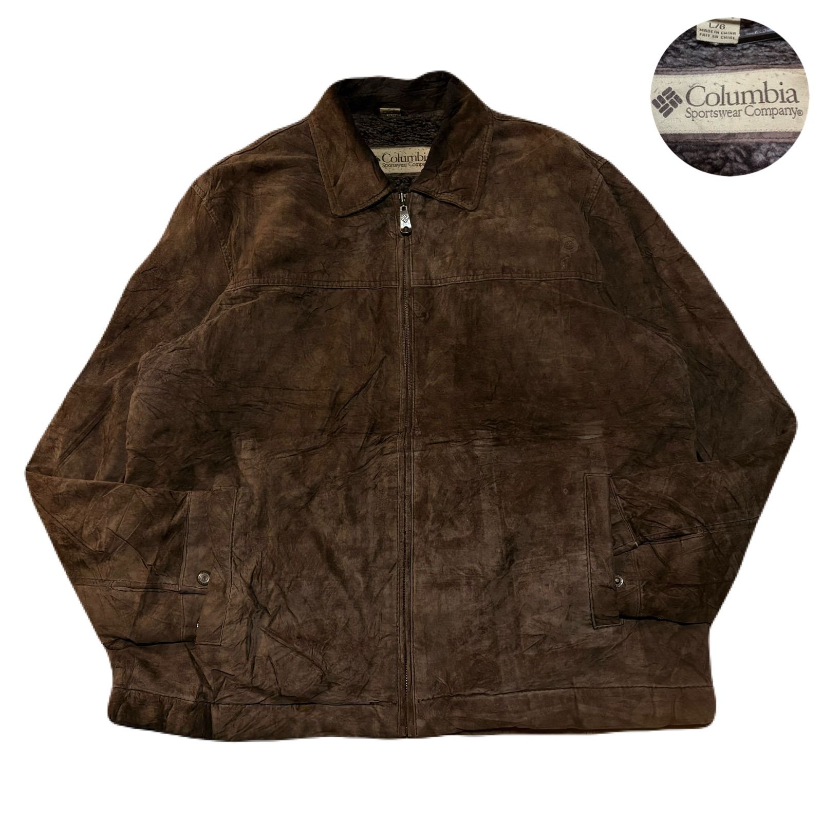 Columbia コロンビア LeatherJacket レザージャケット SingleRiders