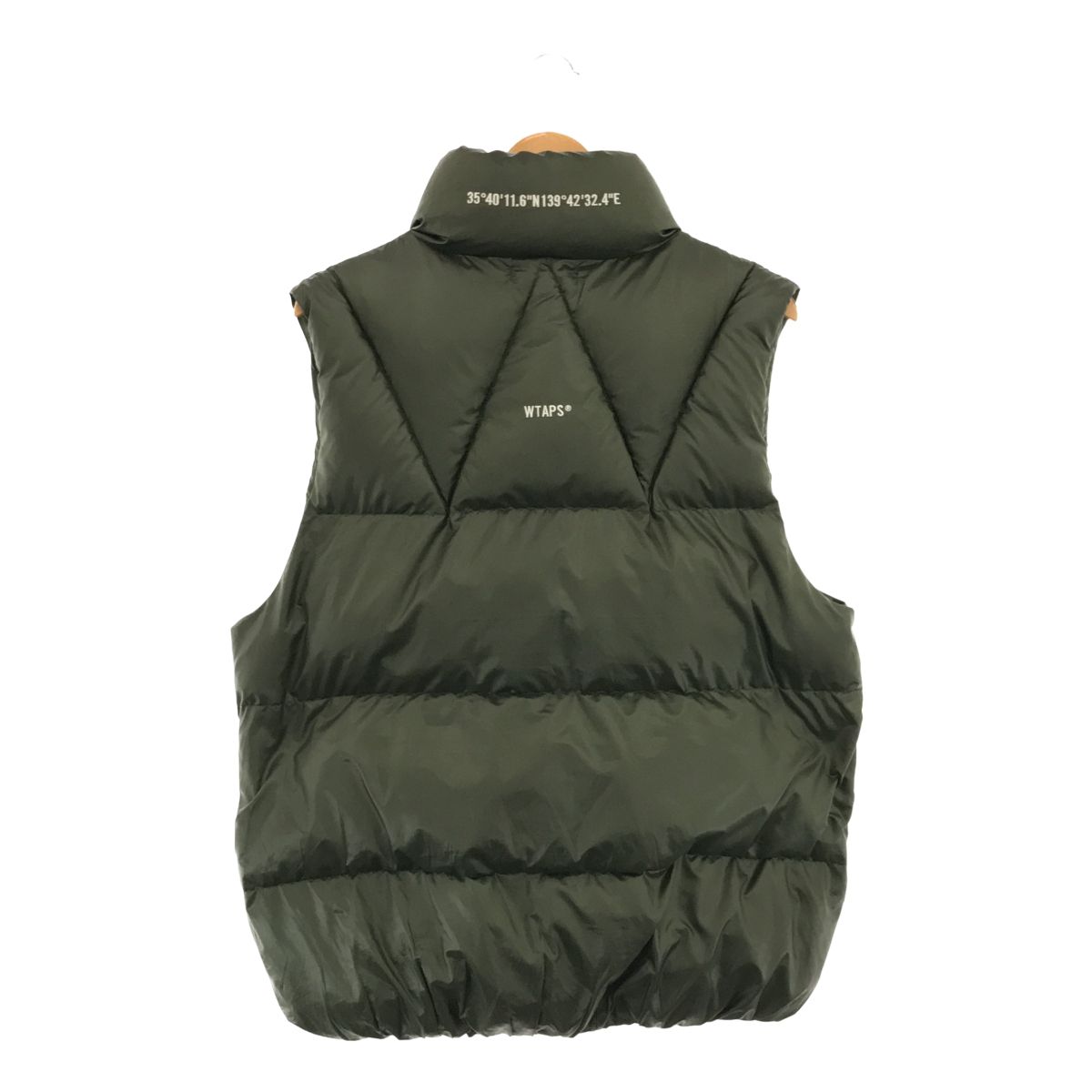 WTAPS 22/AW 222BRDT-JKM01 中綿ベスト サイズ03(Lサイズ程度) BIVOUAC VEST POLY TAFFETA  KHAKI タグ付 - メルカリ