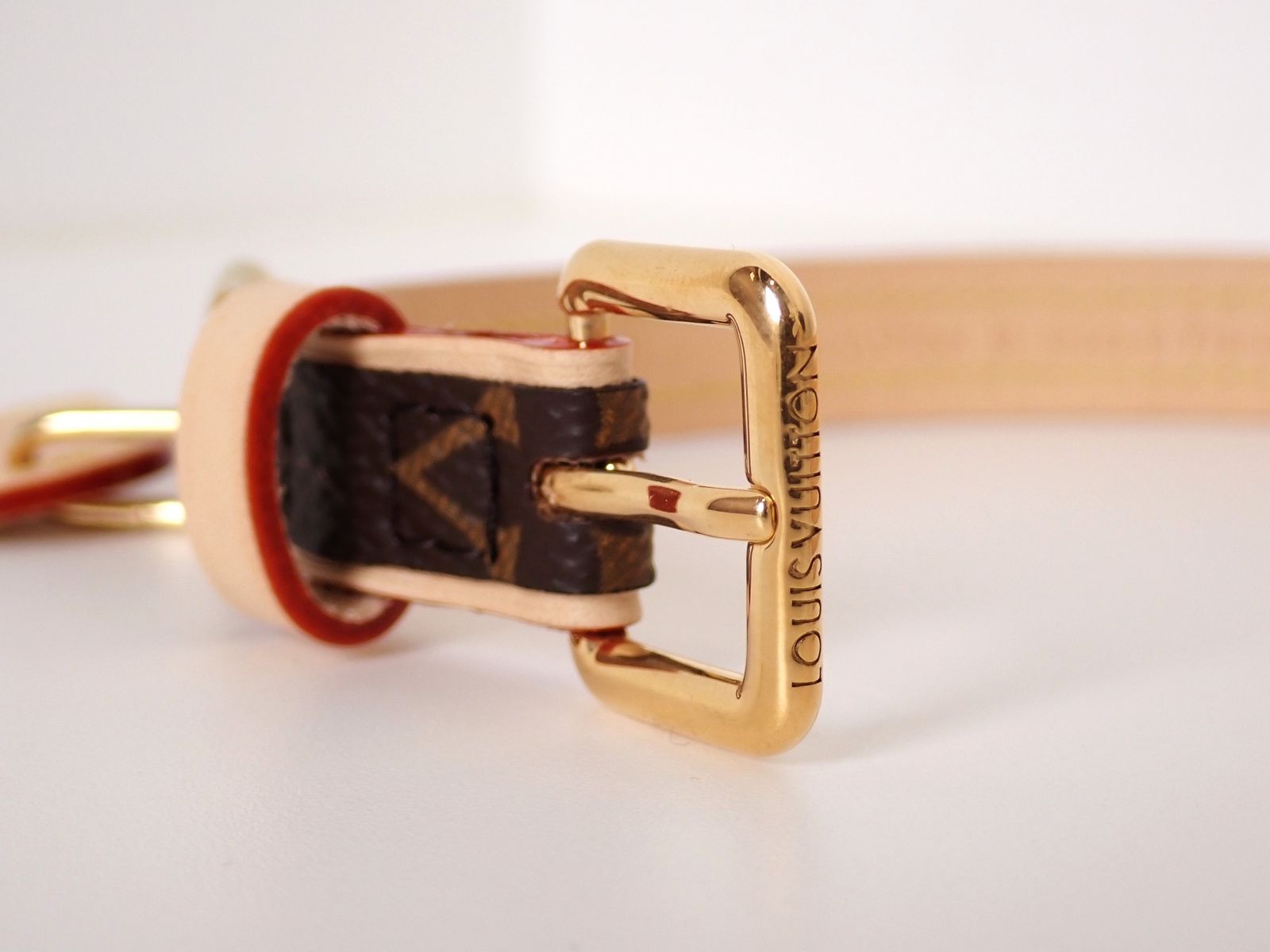 LOUIS VUITTON(ルイ ヴィトン) モノグラム ドッグ・カラー M80339 首輪