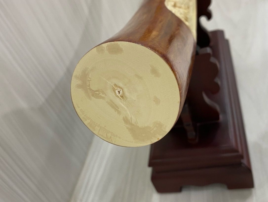 天然マンモス牙美しい手作り彫刻 万事うまく行く 置物飾り 商品名:天然マンモス牙美しい手作り彫刻 万事うまく行く 置物飾り