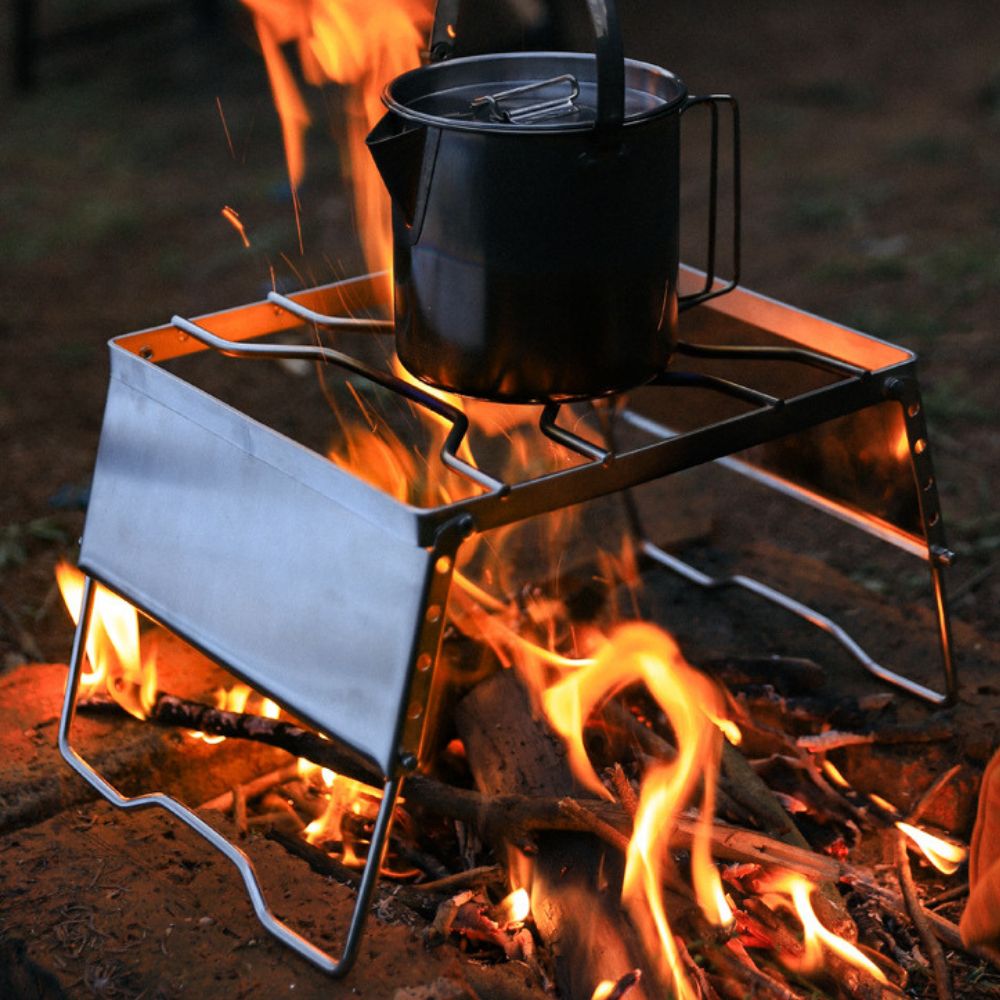 クッカー グリル スタンド 五徳 ゴトク アウトドア キャンプ ソロ