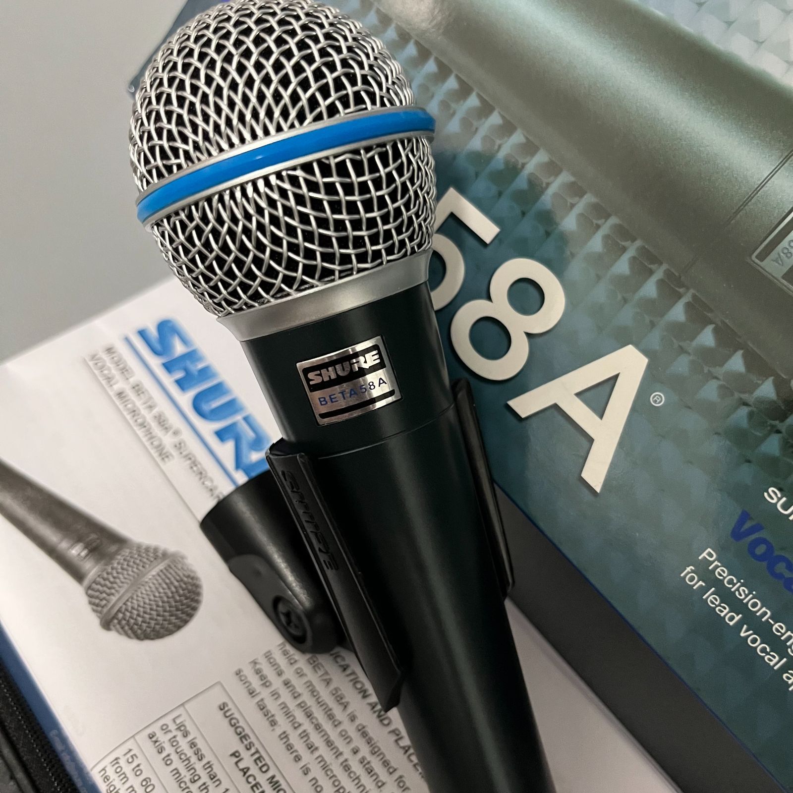 新品未使用 ダイナミックマイク SHURE (シュアー) BETA58A