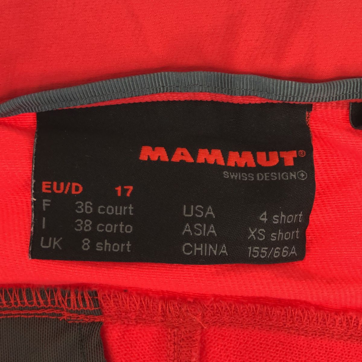 MAMMUT マムート 1020-05301 クライミングパンツ XSサイズ