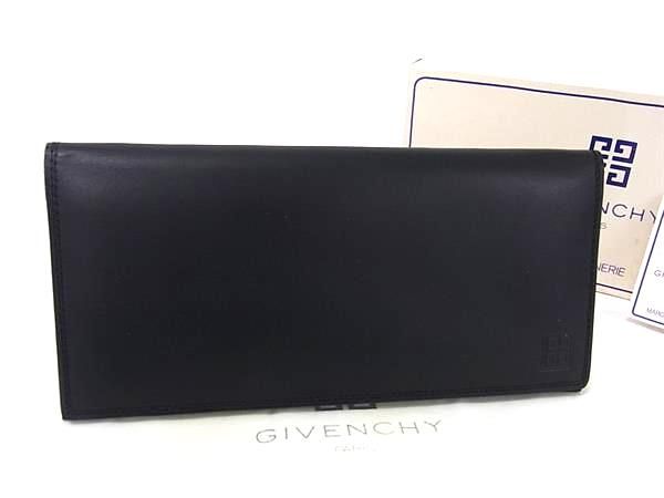 GIVENCHY ジバンシィ レザー 二つ折り 長財布 ウォレット 札入れ