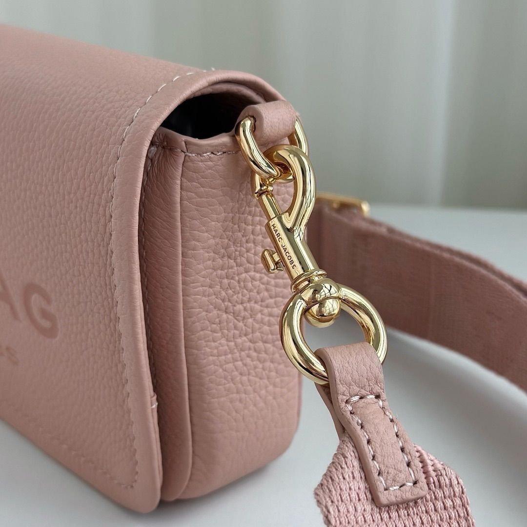 MARC JACOBS THE LEATHER MINI BAG ザ レザー ミニ バッグ ROSE ショルダーバッグ 新品未使用 - メルカリ