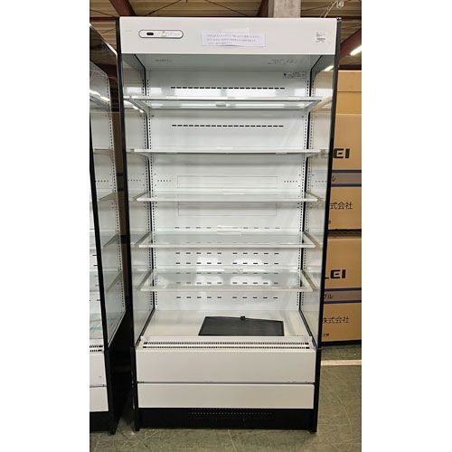 業界最長1年保証 1温度帯 多段日配ショーケース フクシマガリレイ 福島工業 MEU-32WKSA5G 幅900×奥行650×高さ1900 業務用