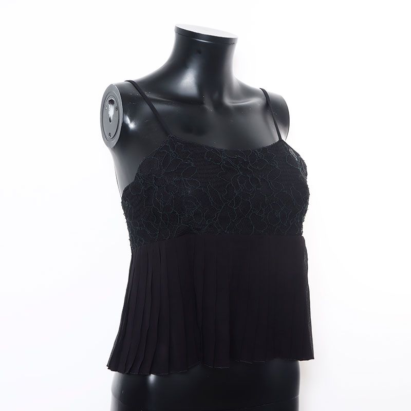 CHANEL シャネル キャミソール 03A フリル ココボタン Size:36 - メルカリ
