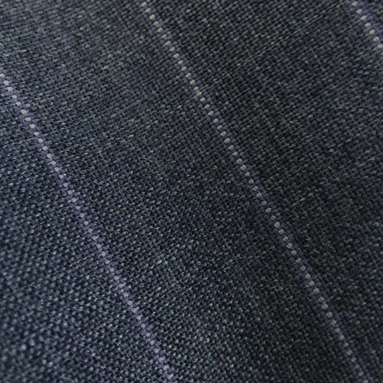 美品】週末値下げ価格❗️ロロピアーナ スリーピース グレーストライプ