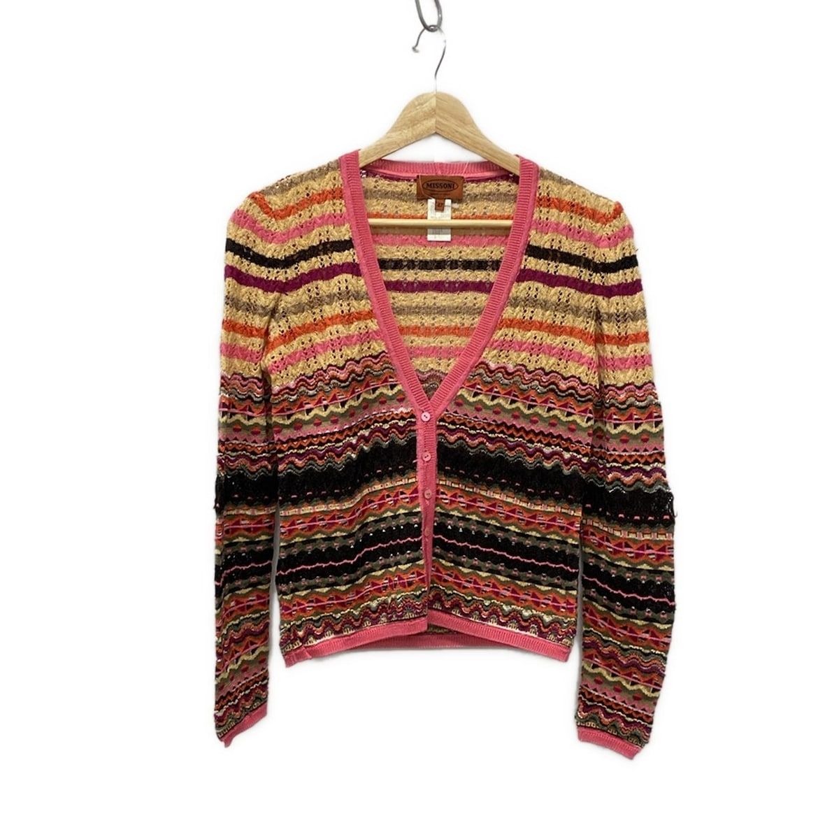 中古・古着通販】missoni (ミッソーニ) ニットカーディガン