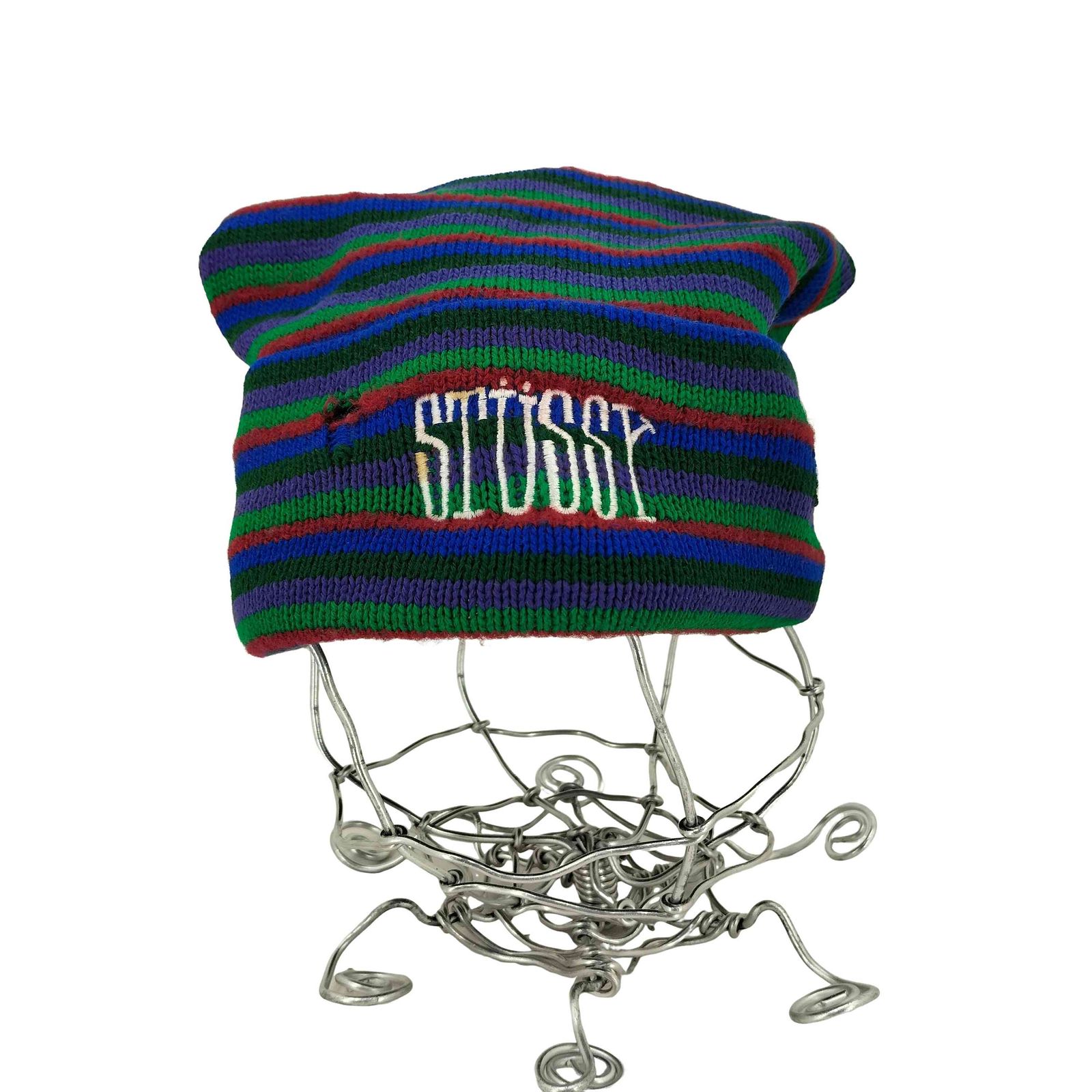 ステューシー Stussy 80S LONG BORDER BEANIE ロングボーダービーニー メンズ 表記無