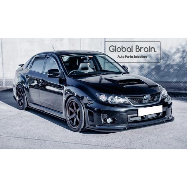 スバル インプレッサ WRX STI GVB GVF 後期 フロント リップ 
