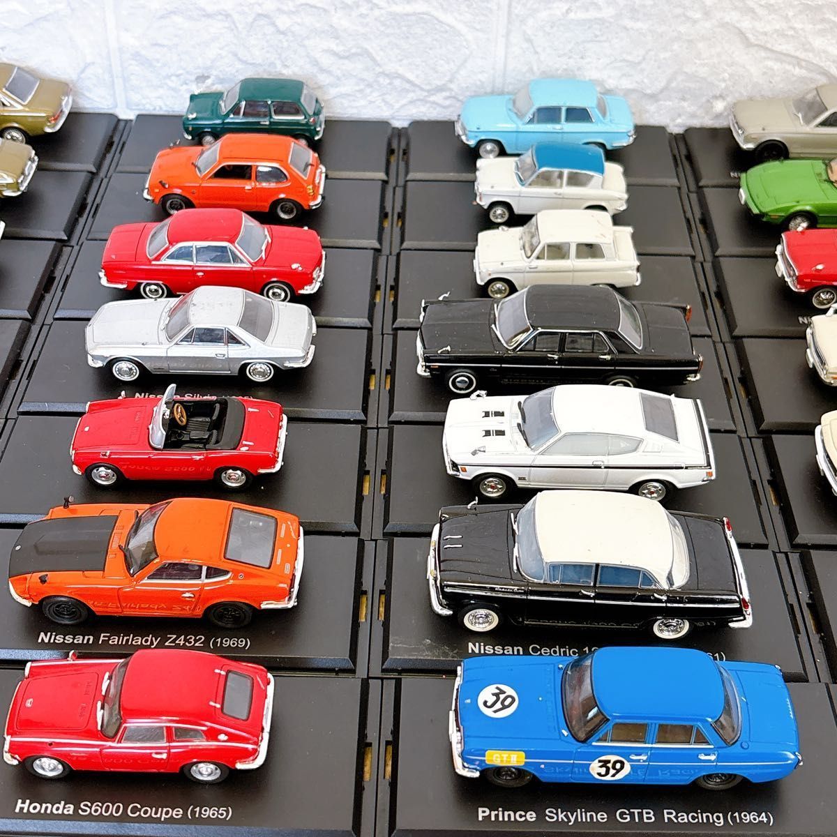 国産名車コレクション1/43 33台セット 大量 ミニカー レトロ 昭和 名車