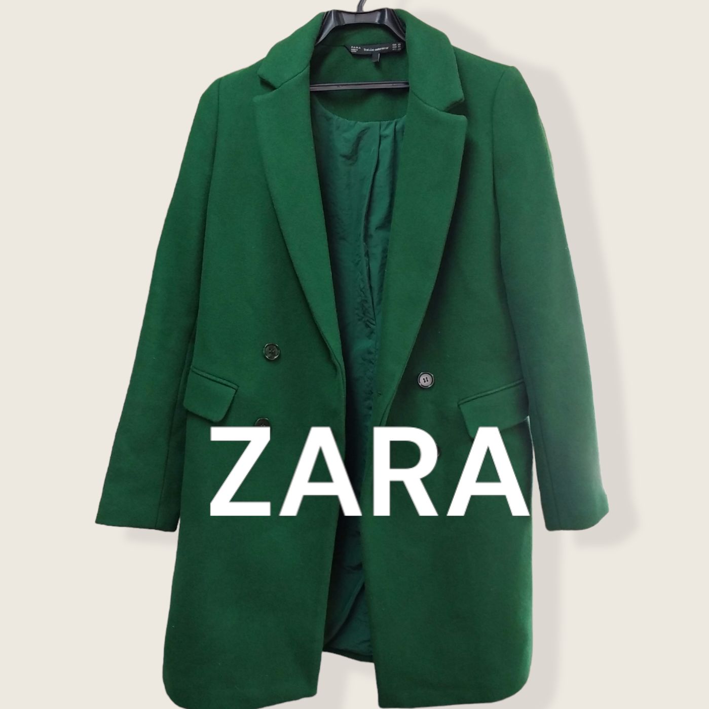 値下げ　ZARA チェスターコート　XS