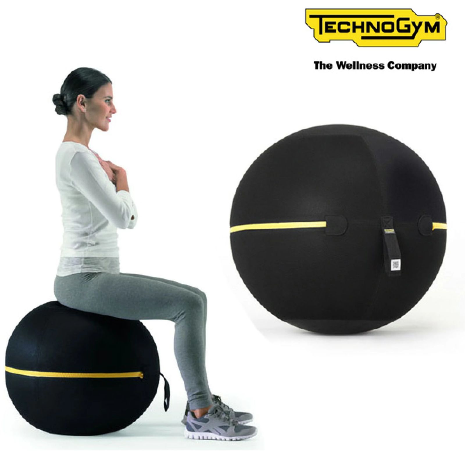 テクノジム アクティブシッティング バランスボールチェア 55cm WELLNESS BALL Technogym フィットネスインテリア