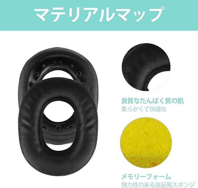 SONY ワイヤレスヘッドホン【MDR-HW700】イヤーパッド交換済み SONYMDR-HW700DSイヤーパッド交換方法｜kai3blog