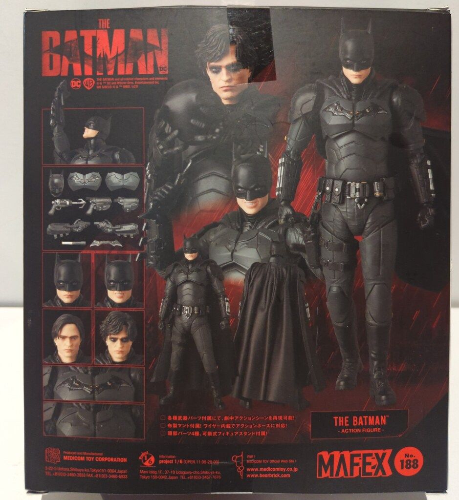 マフェックス No.188 MAFEX 公式 THE BATMAN(ザ・バットマン) 完成品