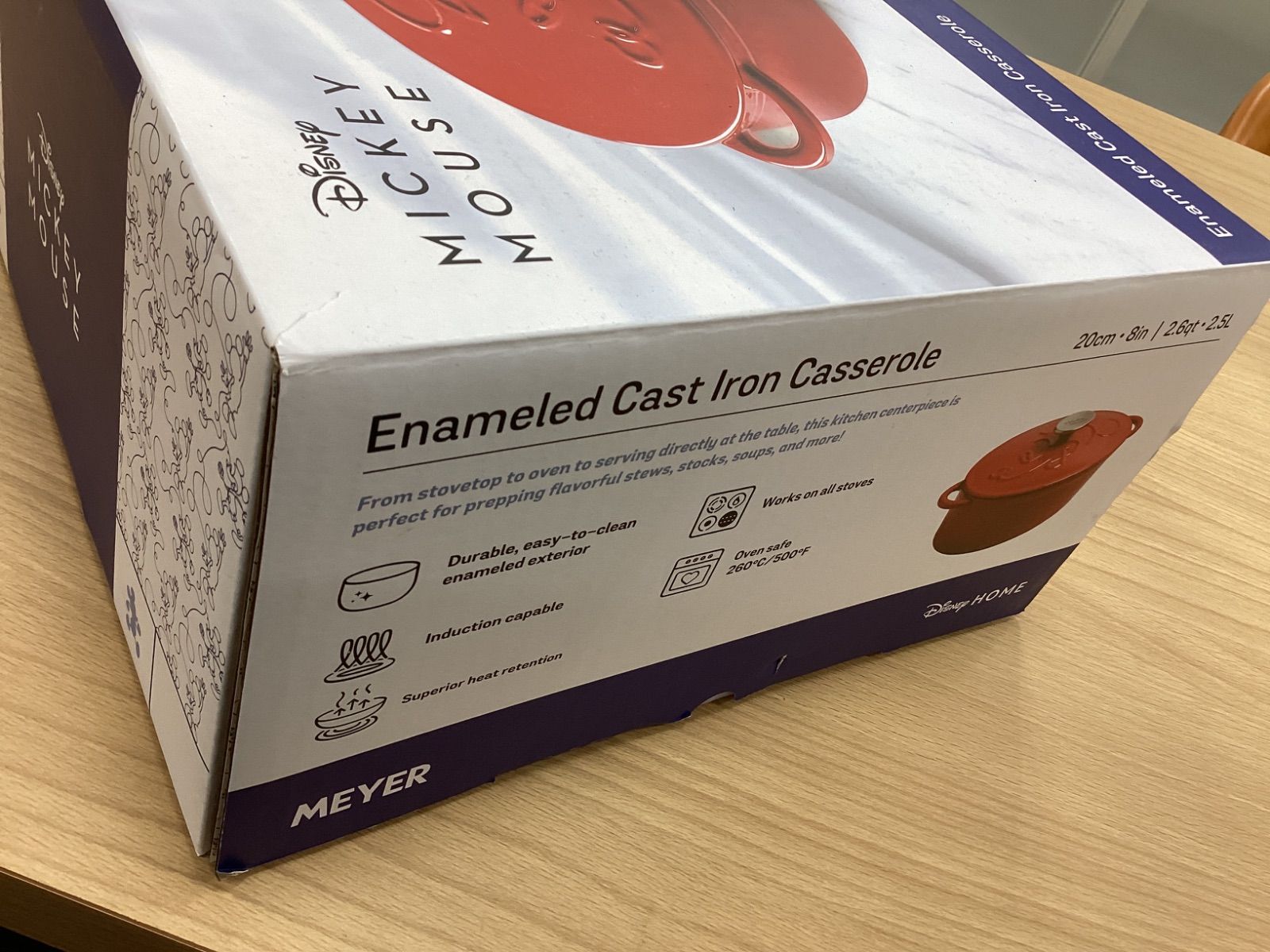 ディズニーコラボ 両手鍋