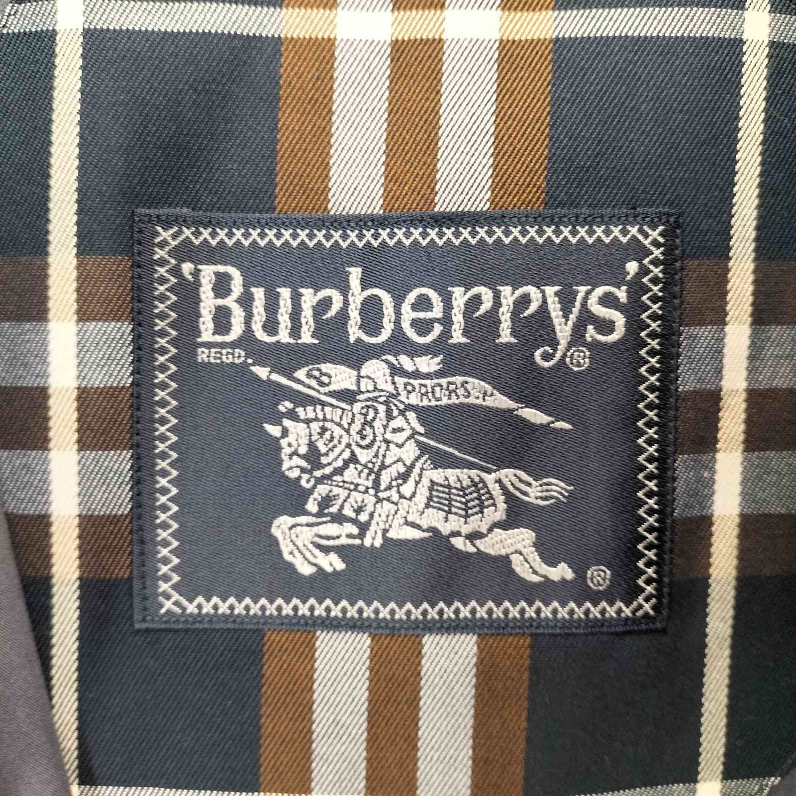 BURBERRYS(バーバリーズ) 裏地ノバチェック ステンカラーコート 