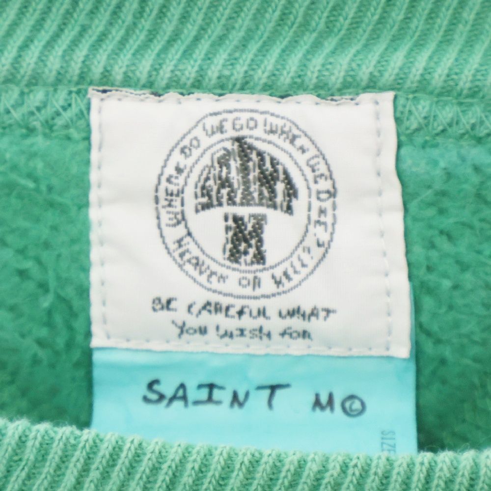 SAINT MICHAEL (セントマイケル) 21AW RAGLAN SWEAT SHIRT ラグラン  