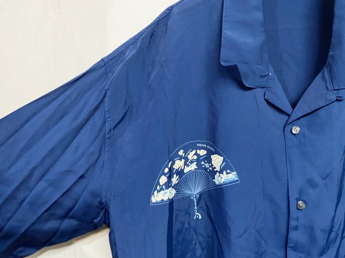 PORTER CLASSIC｜ポータークラシック SENSU ALOHA SHIRT 扇子 アロハ