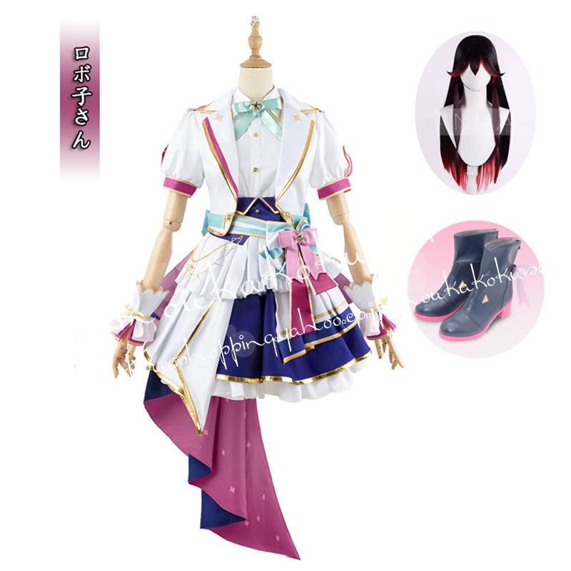 hololive 4th fes. Our Bright Parade VTuber ロボ子さん ろぼこさん アイドル衣装 打歌服 応援服 コスプレ衣装 学園祭 撮影 クリスマス ハ