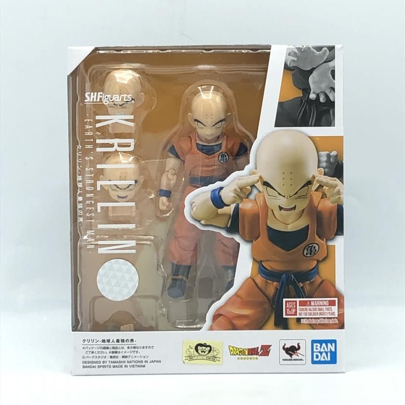 【中古】バンダイ S.H.Figuarts クリリン 地球人最強の男 ドラゴンボールZ[10]