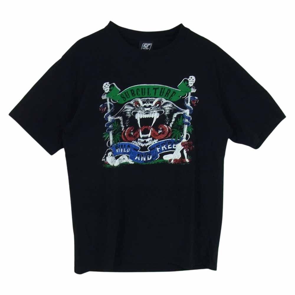 サブカルチャー Subculture SC WILD AND FREE T-SHIRT ワイルド アンド