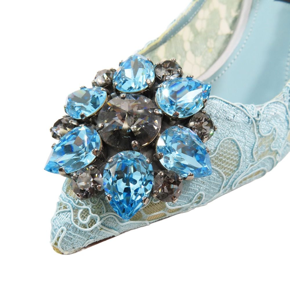 【美品】Dolce&Gabbanaレインボーシリーズパンプスゴールド 美品】Dolce&Gabbanaレインボーシリーズパンプスゴールド