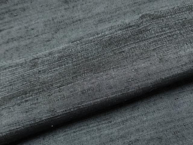 平和屋着物○男性 紬地 アンサンブル 霞文 正絹 逸品 未使用