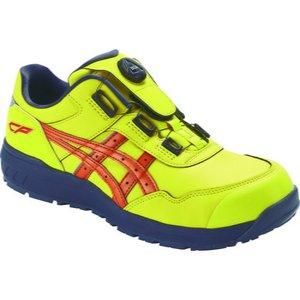 2営業日で発送 ASICS アシックス アシックス ワーキング 安全靴 作業靴 ウィンジョブ CP306 Boa JSAA A種先芯 耐滑ソール fuzeGEL搭載 ブライトイエ