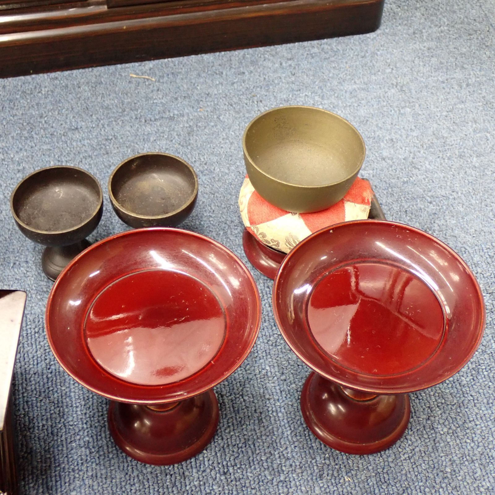 引き出し付き 仏具セット