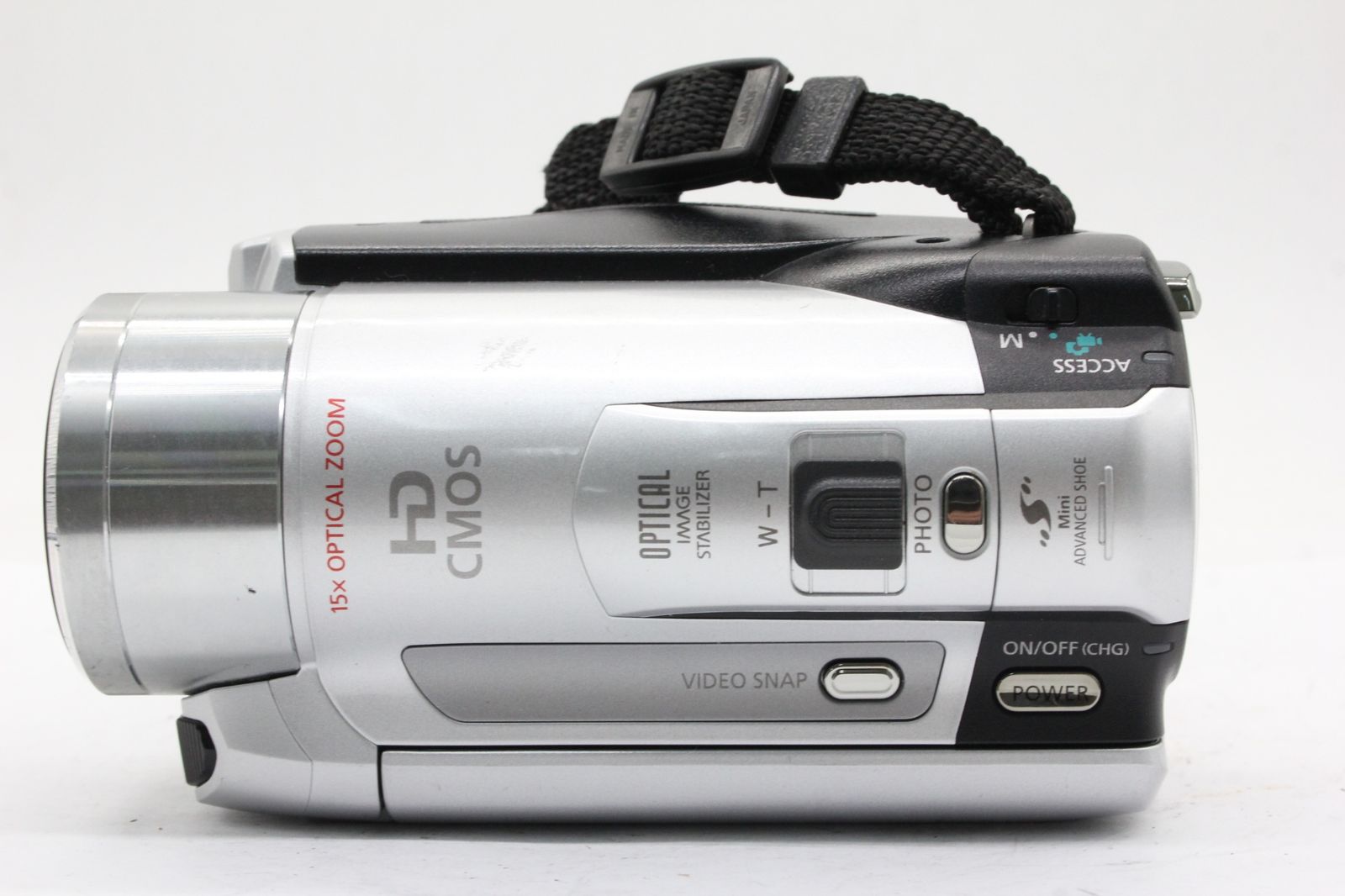 【返品保証】 【録画再生確認済み】キャノン Canon ivis HF M32 15x バッテリー付き ビデオカメラ v1326