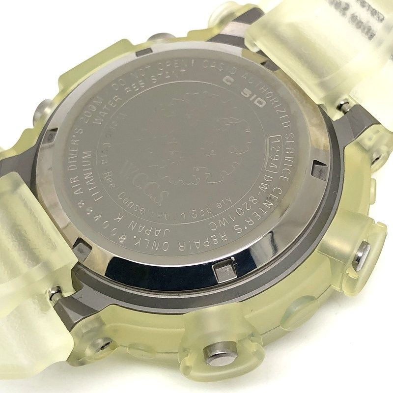★希少★G-SHOCK WCCS スケルトンフロッグマン DW-8201WC G-SHOCKdw-8201wc-9t.A-11 wccsスケルトンフロッグマン