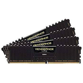 【中古】(未使用･未開封品)　CORSAIR DDR4 デスクトップPC用 メモリモジュール VENGEANCE LPX Series 16GB×4枚キット CMK64GX4M4A2666C16 df5ndr3