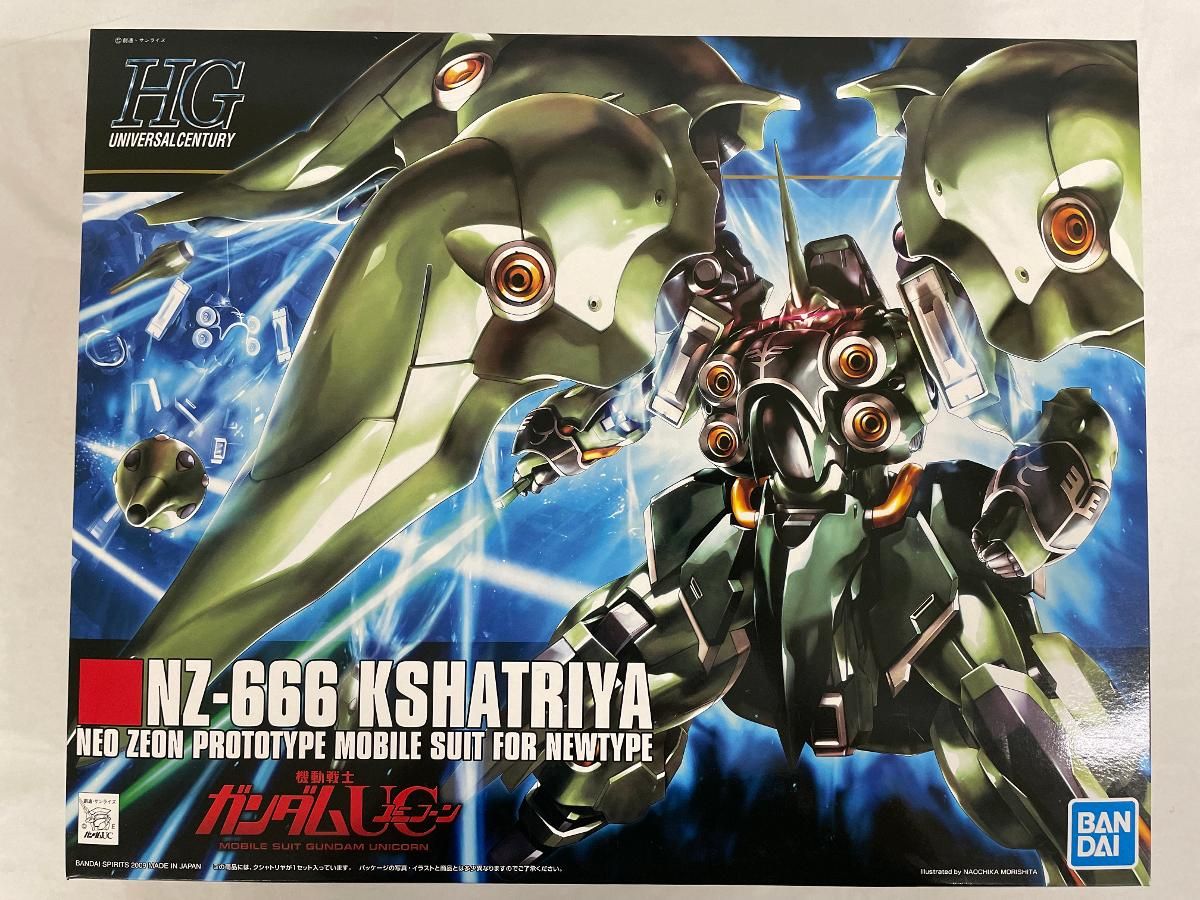 BANDAI - HG 1/144 クシャトリヤ（新品・未開封） 未開封】HGUC 1/144 クシャトリヤ （機動戦士ガンダムUC