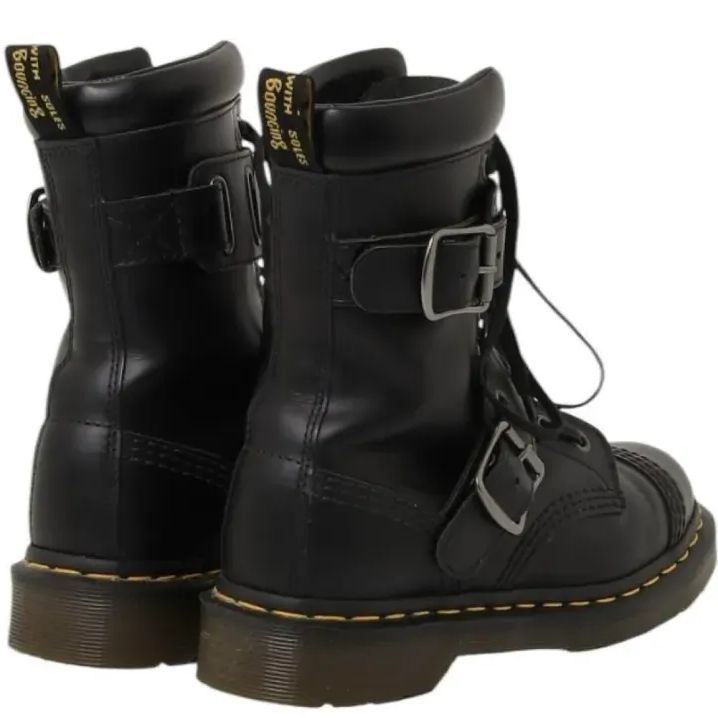 ドクターマーチン ジャングルハードベルトブーツ UK3 22cm レザー モデル