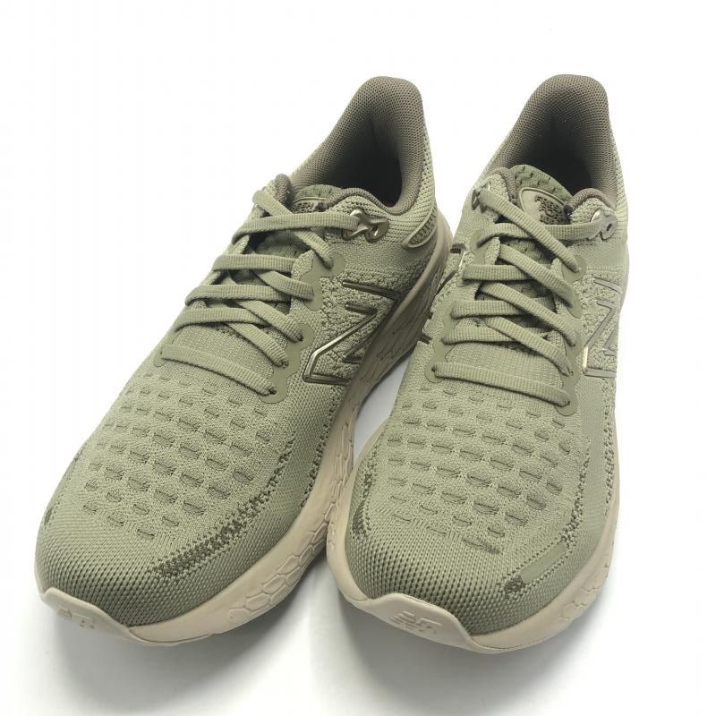 【中古】New Balance Fresh Foam X 1080 v12 U12 スニーカー 26cm M1080T12 カーキ ニューバランス[10]