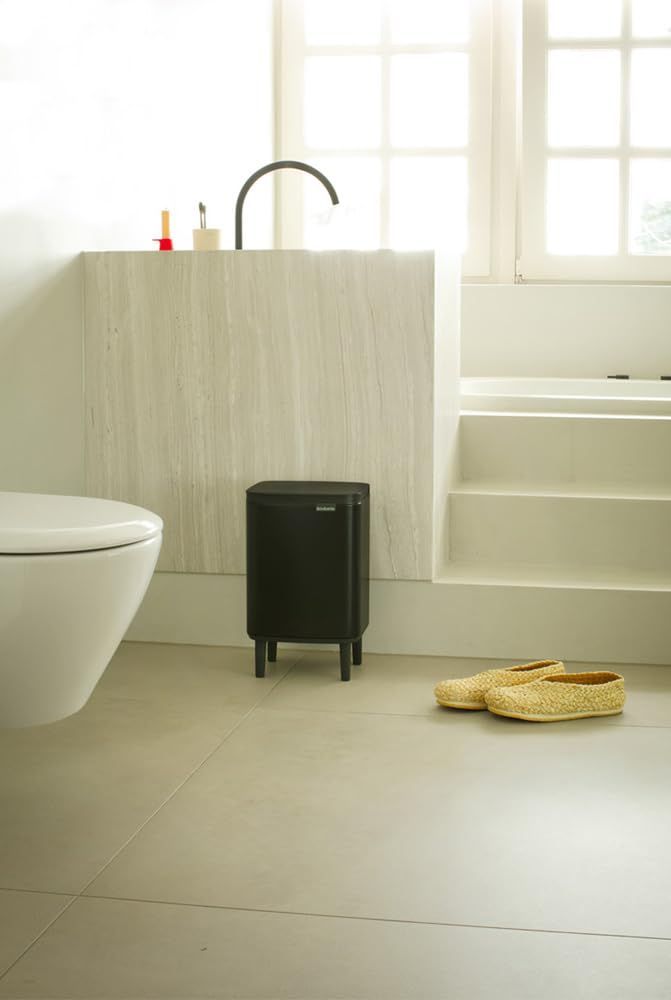 ブラバンシア(Brabantia) ゴミ箱 4L ブラック Bo ウェイストビン Hi 227028