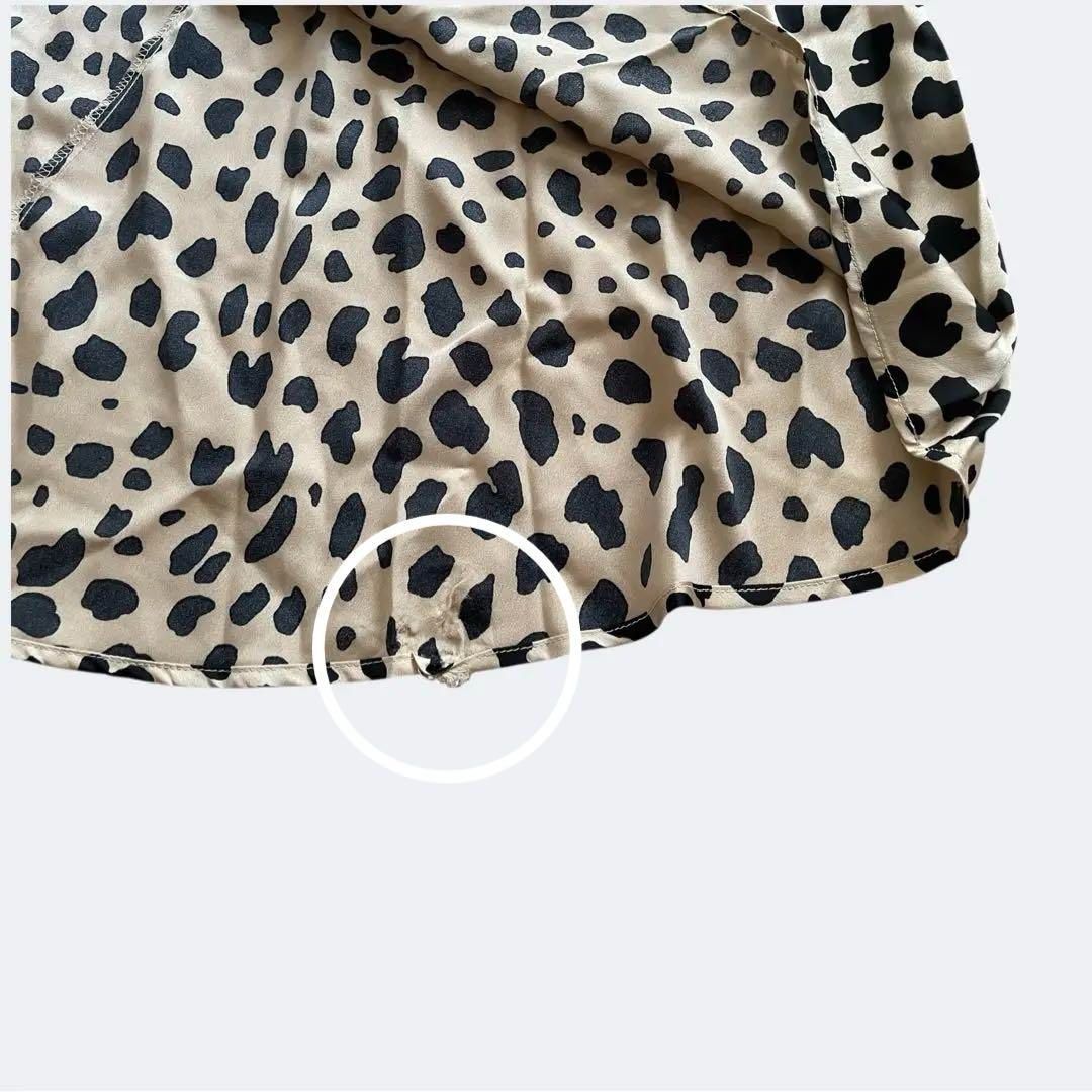 訳あり ◆大人気 品QUIZチータゴールドベージュカシュクールワンピースML WWW_MORNINGWALKER_COM